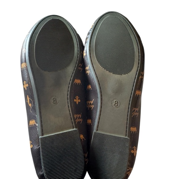 New Baby Phat Black and Gold Flats - Picture 4 of 4